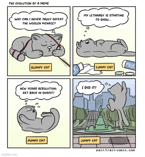Umpy Cat | image tagged in cats,comics,paintrain,umpy cats,moods,i did it | made w/ Imgflip meme maker