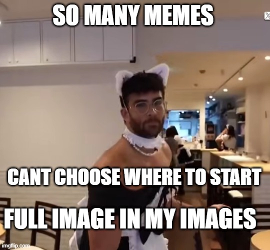 so many memes; cant choose where to start; full image in my images | made w/ Imgflip meme maker