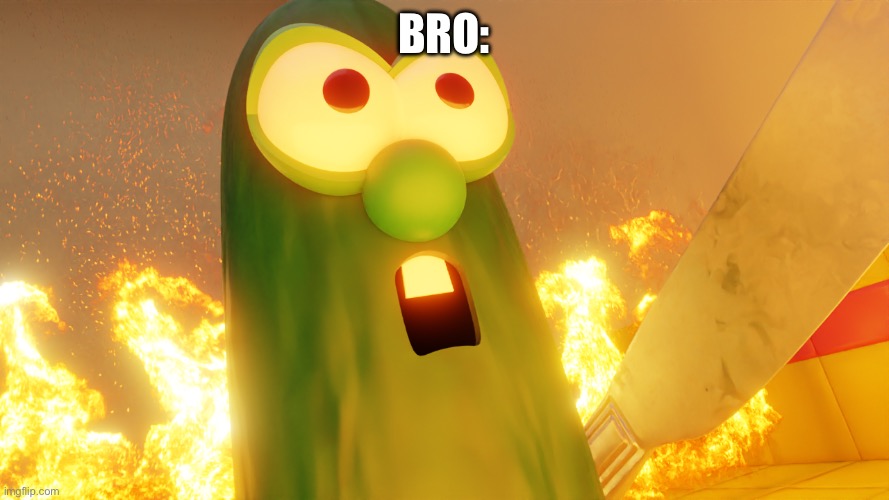 Evil Larry | bro: | image tagged in evil larry | made w/ Imgflip meme maker