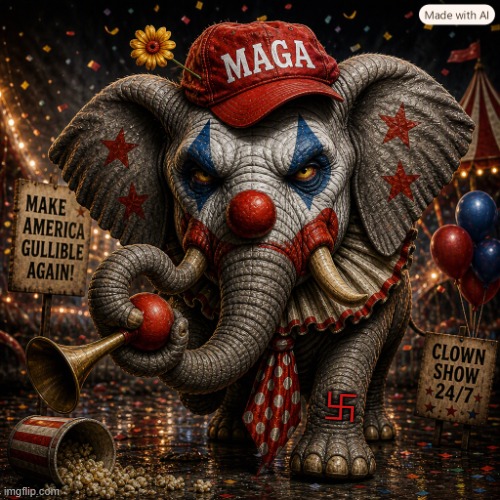 trump for prison | 卐 | image tagged in elephant trump png | made w/ Imgflip meme maker