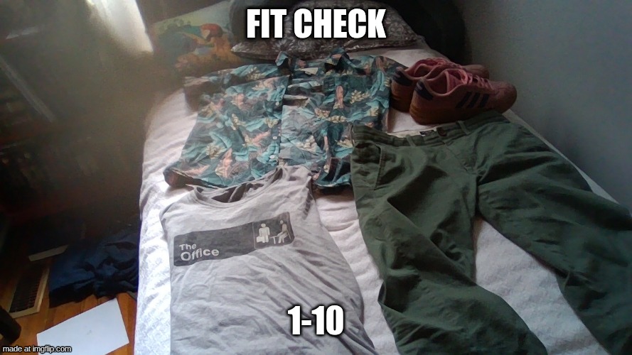 fit check; 1-10 | made w/ Imgflip meme maker