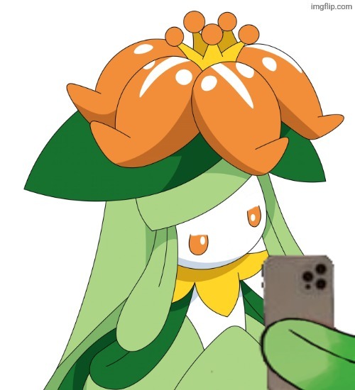 Phone Lilly | image tagged in phone lilly | made w/ Imgflip meme maker