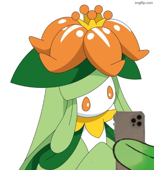 Phone Lilly | image tagged in phone lilly | made w/ Imgflip meme maker