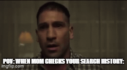 Search History Panic Sets In