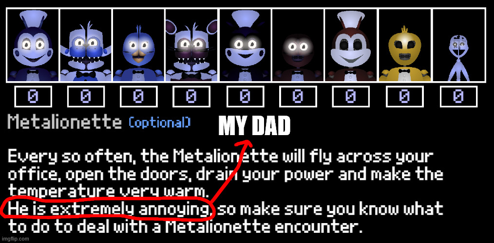 JOLLY Project J-0114 Metalionette annoying meme | My Dad | image tagged in jolly project j-0114 2a metalionette meme | made w/ Imgflip meme maker