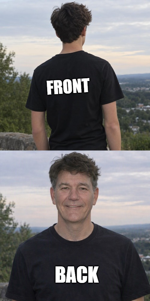 front-back | Front; Back | made w/ Imgflip meme maker