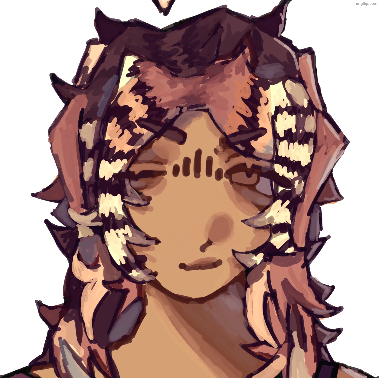 hair inspired heavily by aceofstars i love it sm | image tagged in drawing,stuff | made w/ Imgflip meme maker