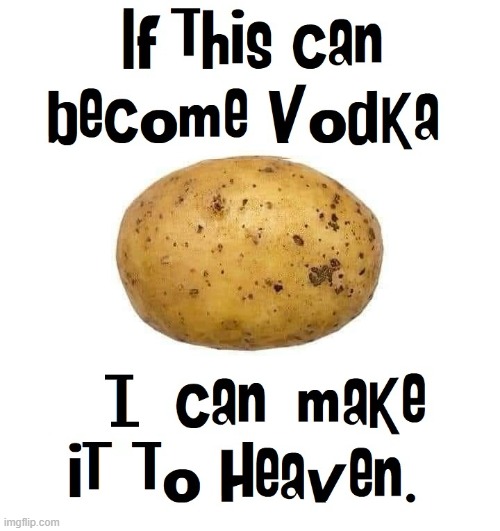 image tagged in religious memes 09 potato vodka jpg | made w/ Imgflip meme maker