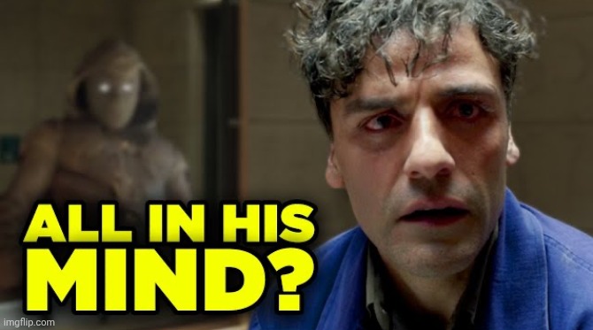 All in his mind? | image tagged in all in his mind | made w/ Imgflip meme maker