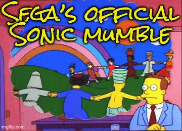 SEGA’s official Sonic mumble