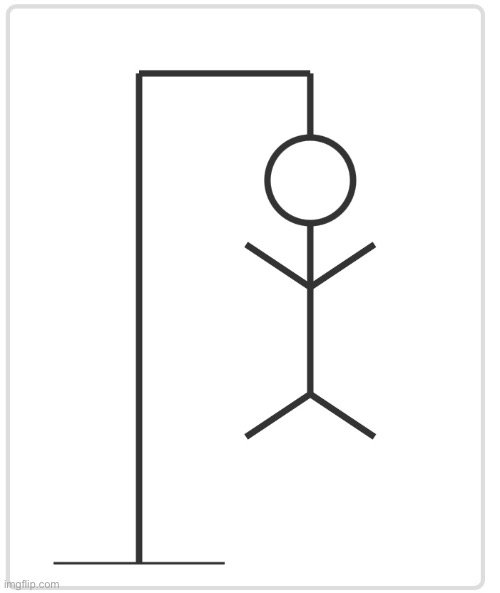 Winner hangs at startup | image tagged in hangman wins | made w/ Imgflip meme maker