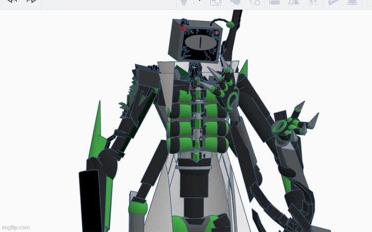 Meet Trevmorr the Controller (made by mono gaming on Tinkercad) | image tagged in t725 5 jpg | made w/ Imgflip meme maker