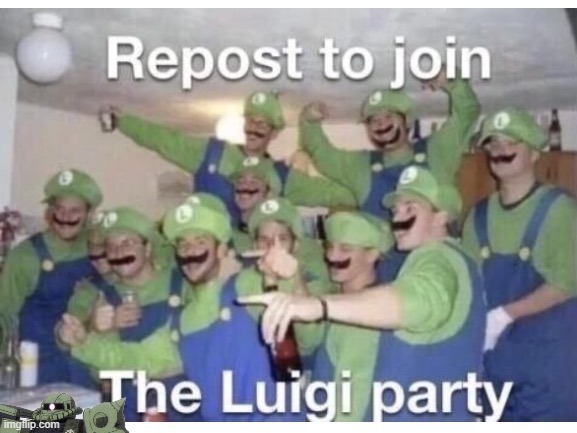 im back what did i miss | image tagged in repost to join the luigi party | made w/ Imgflip meme maker
