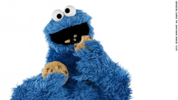 High Quality cookie monster Blank Meme Template