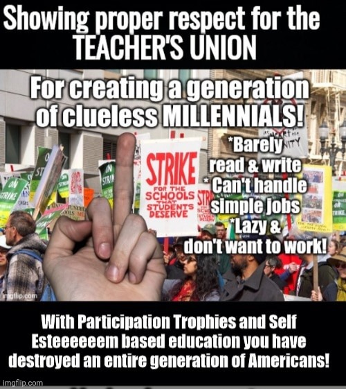 Teachers Union | image tagged in teachers union | made w/ Imgflip meme maker