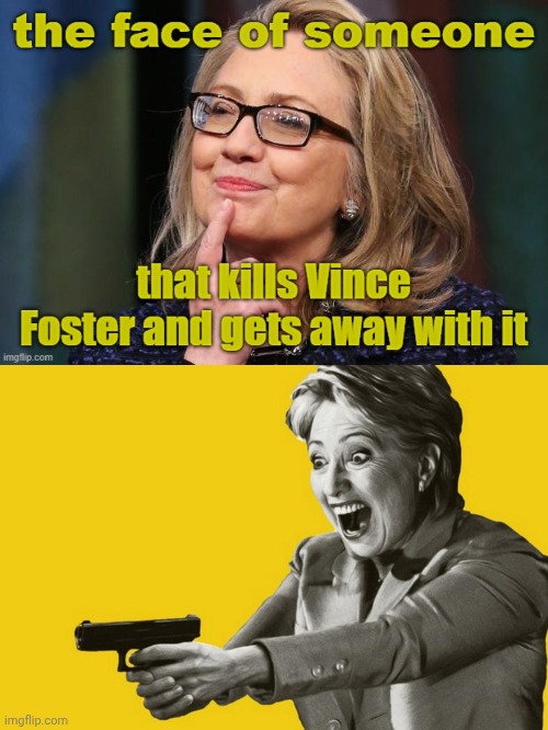 image tagged in b356c9 jpg,hillary aiming a glock | made w/ Imgflip meme maker