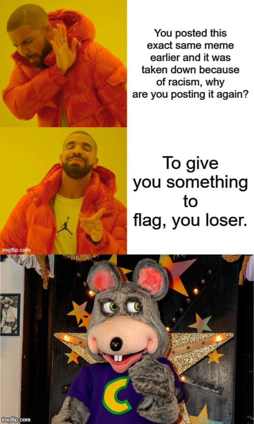 It wasn't racism just called that by a dem moderator | made w/ Imgflip meme maker