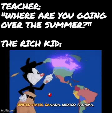Yakko Lists the Rich Kid’s Holiday