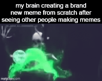 Sudden Genius in the Meme Laboratory