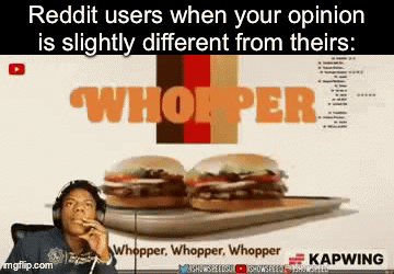 Reddit Disagreement Gets the Whopper Treatment