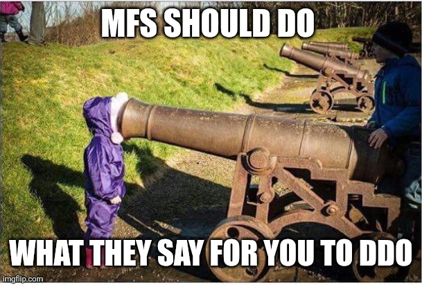 if they say kys don't listen and get help if you want to listen | Mfs should do; What they say for you to ddo | image tagged in girl face in cannon | made w/ Imgflip meme maker