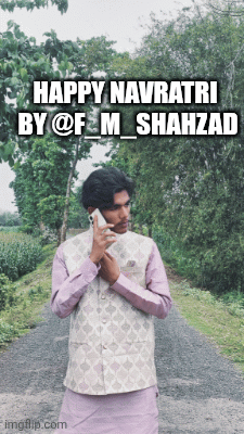 fmshahzad | Happy navratri 
By @f_m_shahzad | image tagged in gifs,fmshahzad | made w/ Imgflip images-to-gif maker