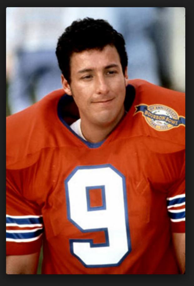 The waterboy Blank Meme Template