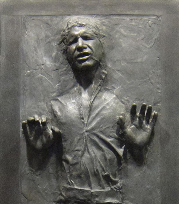 High Quality Han Solo Frozen Carbonite Blank Meme Template