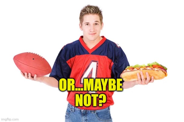 depositphotos_50429117-stock-photo-football-deciding-between.jpg | Or...maybe not? | image tagged in depositphotos_50429117-stock-photo-football-deciding-between jpg | made w/ Imgflip meme maker