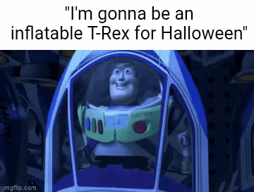 Buzz Prepares for Peak Dinosaur Mode