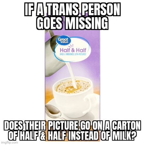 Missing | image tagged in half and half | made w/ Imgflip meme maker