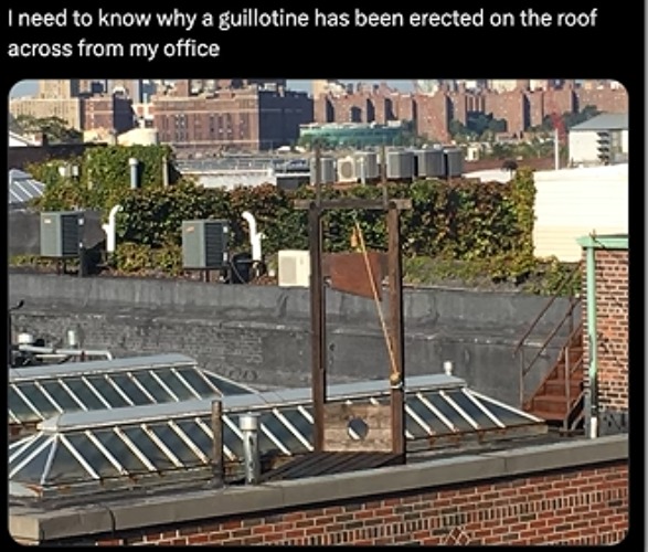 Posting 500 memes in 4 days #386 | image tagged in guillotine | made w/ Imgflip meme maker