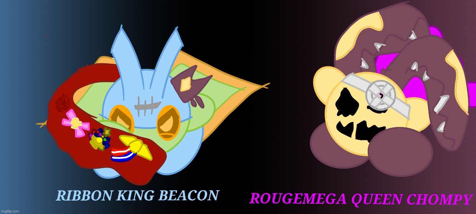 IM HERE, I HAVE THE SPOOKY MONTH DRAWING, IM NOT LATE! here's beacon and chompy's "costumes" (I guess beacons is actually one) | image tagged in drawing,pokemon,halloween,spooky month | made w/ Imgflip meme maker