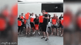 JT Ice bucket Challenge | image tagged in gifs | made w/ Imgflip video-to-gif maker
