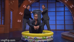 Mickey Rourke Ice Bucket Challenge | image tagged in gifs | made w/ Imgflip video-to-gif maker
