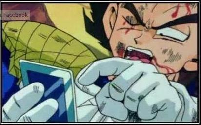 Vegeta Face Blank Meme Template