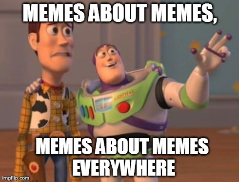 X, X Everywhere Meme | MEMES ABOUT MEMES, MEMES ABOUT MEMES EVERYWHERE | image tagged in memes,x x everywhere | made w/ Imgflip meme maker