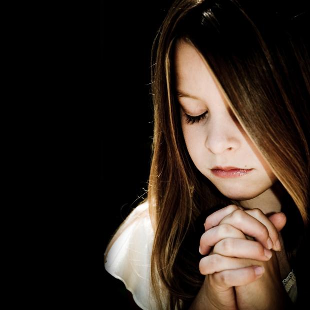 Praying Girl Blank Meme Template