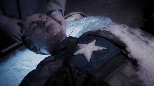 Captain America #IceBucketChallenge Blank Meme Template