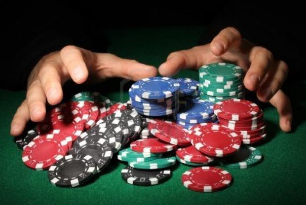 what is a word for poker stake