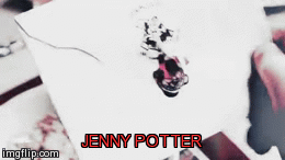Jenny Potter 1 | image tagged in gifs,harry potter | made w/ Imgflip video-to-gif maker