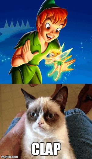 Grumpy Cat Does Not Believe Meme | CLAP | image tagged in memes,grumpy cat does not believe | made w/ Imgflip meme maker