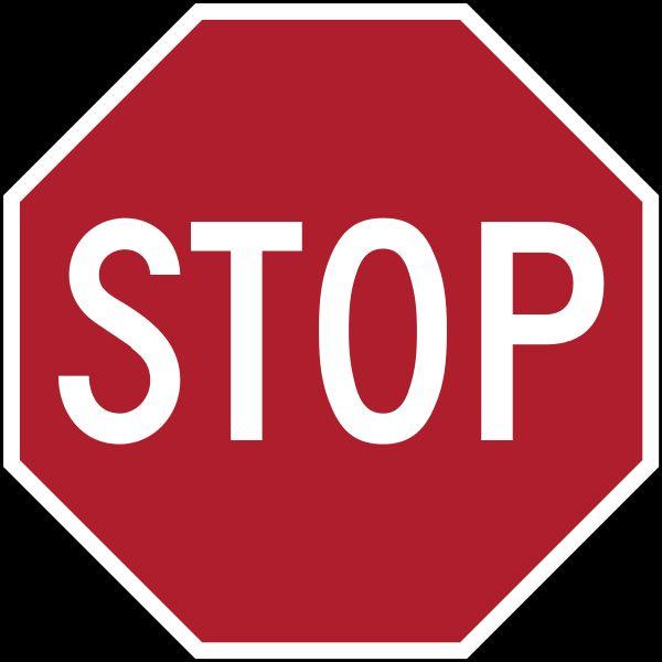 stop sign Blank Meme Template