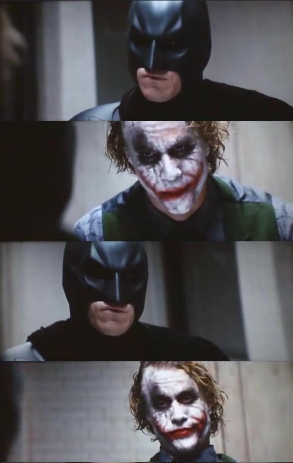 Batman and Joker Blank Meme Template