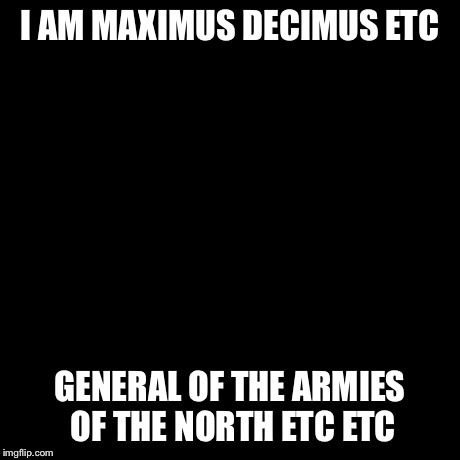 Success Kid | I AM MAXIMUS DECIMUS ETC GENERAL OF THE ARMIES OF THE NORTH ETC ETC | image tagged in memes,success kid | made w/ Imgflip meme maker
