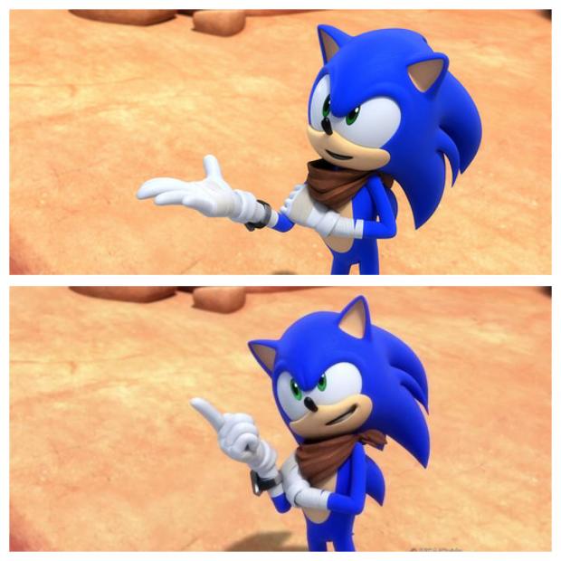 Sonic boom Meme Generator. 