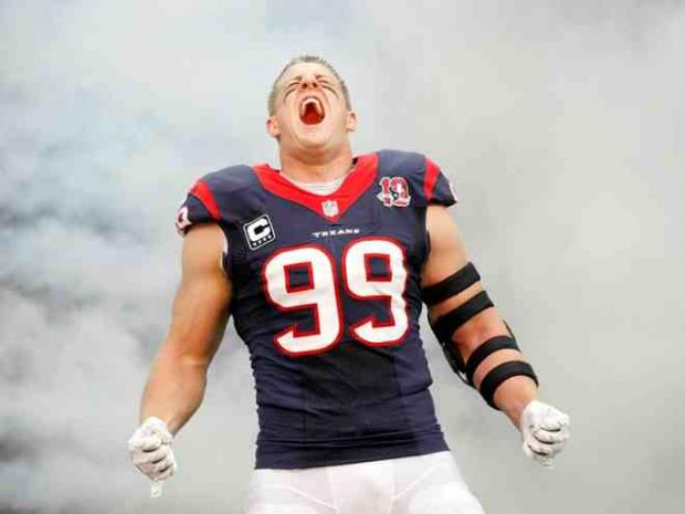 jj watt Blank Meme Template