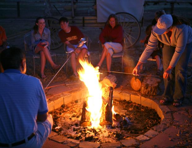 campfire Blank Meme Template