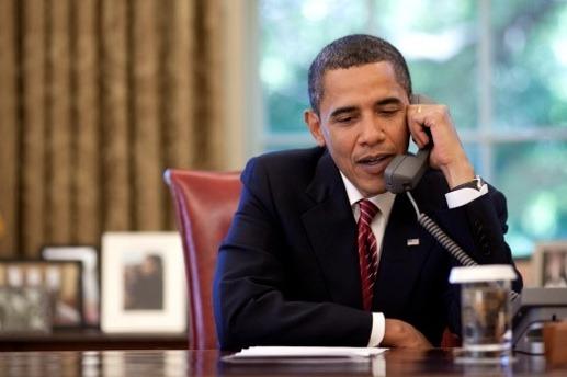 Obama phone golf Blank Meme Template