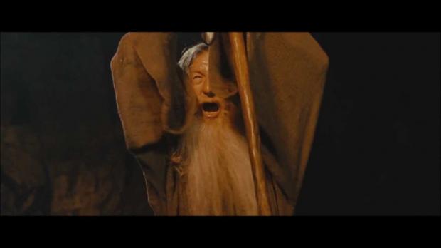 You Shall Not Pass Blank Meme Template